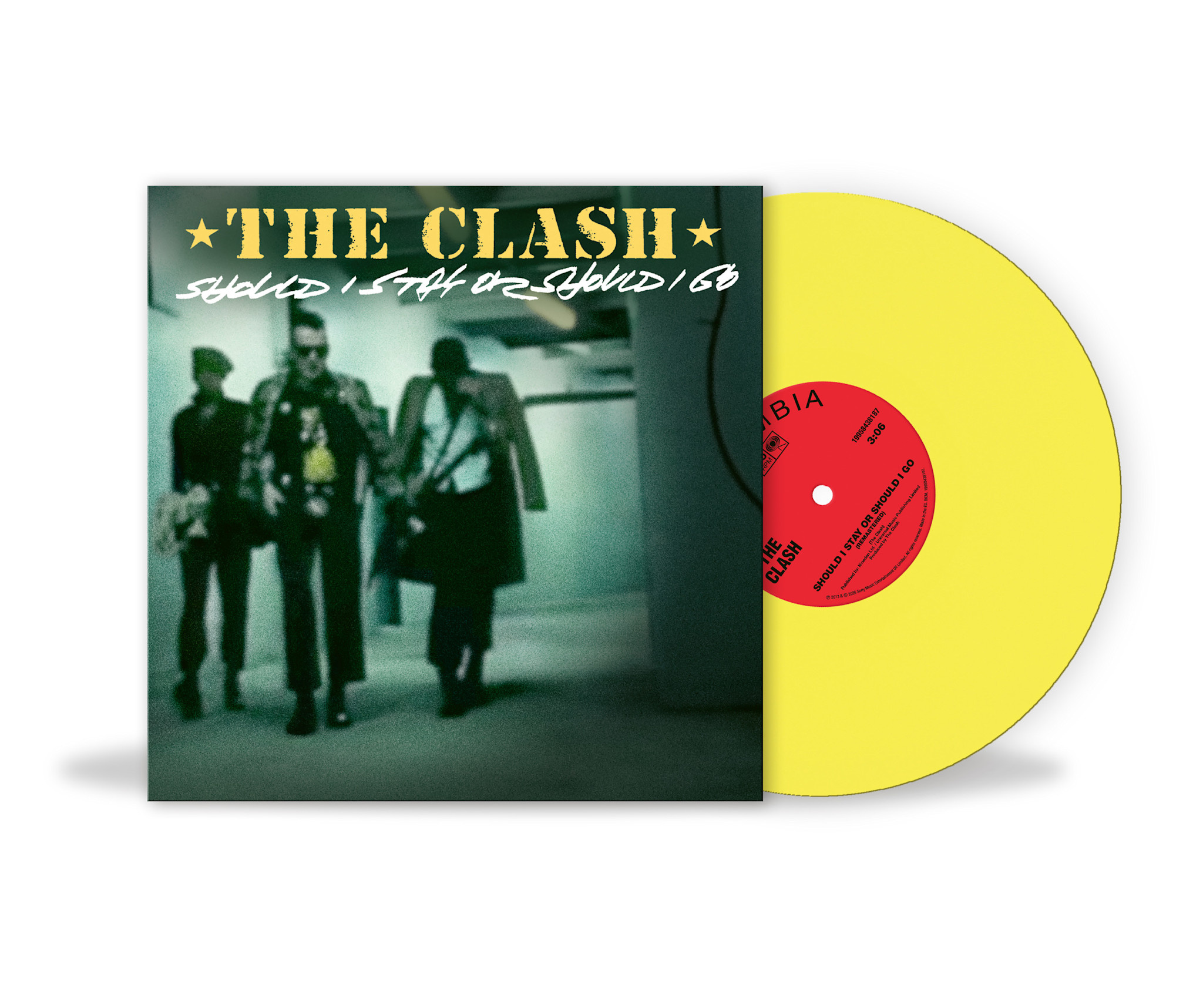 CMG The Clash - Should I Stay Or Should I Go (Yellow Vinyl)