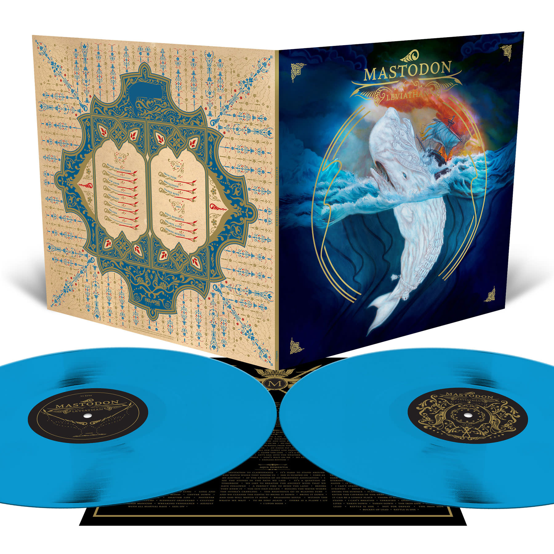 Relapse Records Mastodon - Leviathan (Sky Blue Vinyl)