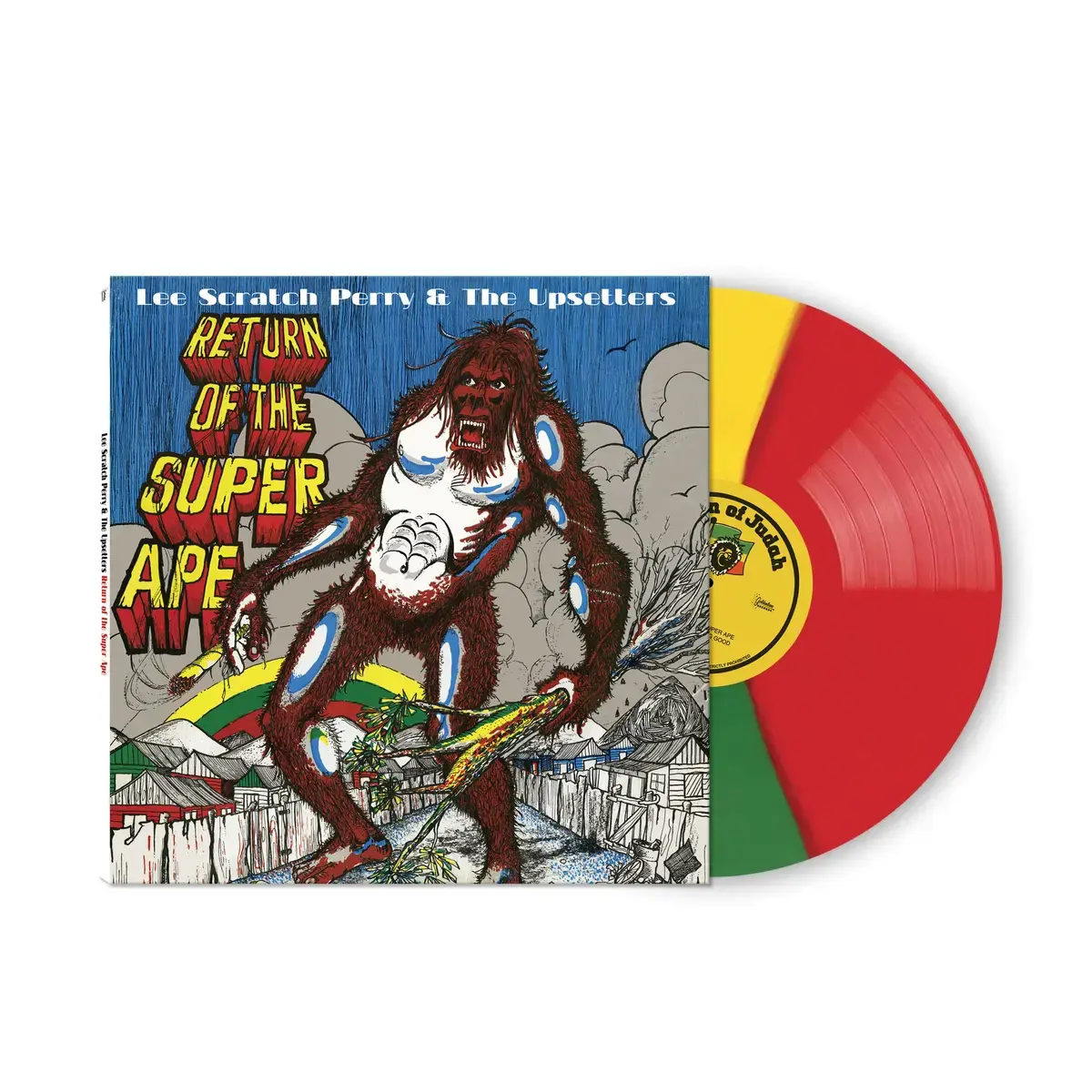 Cleopatra Records Lee Scratch Perry - Return of the Super Ape (Tri-Colour Vinyl)