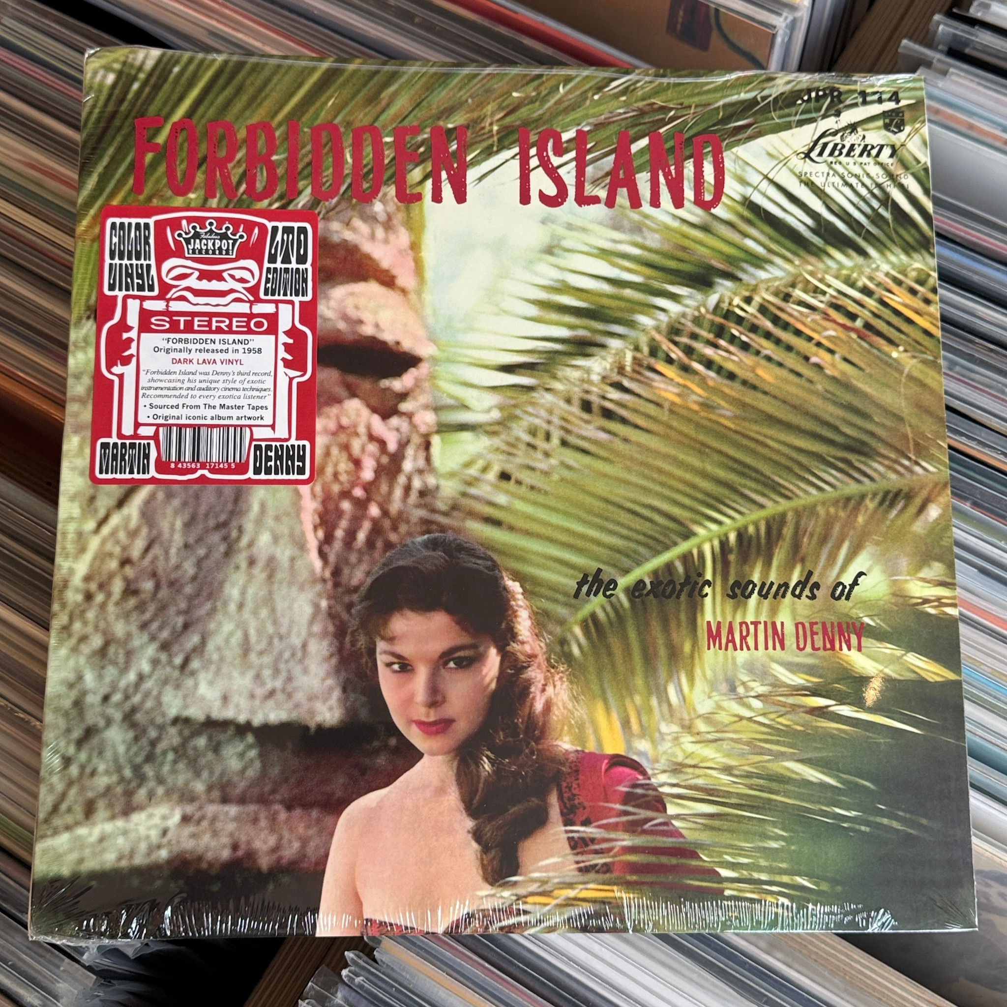 Jackpot Records Martin Denny - Forbidden Island