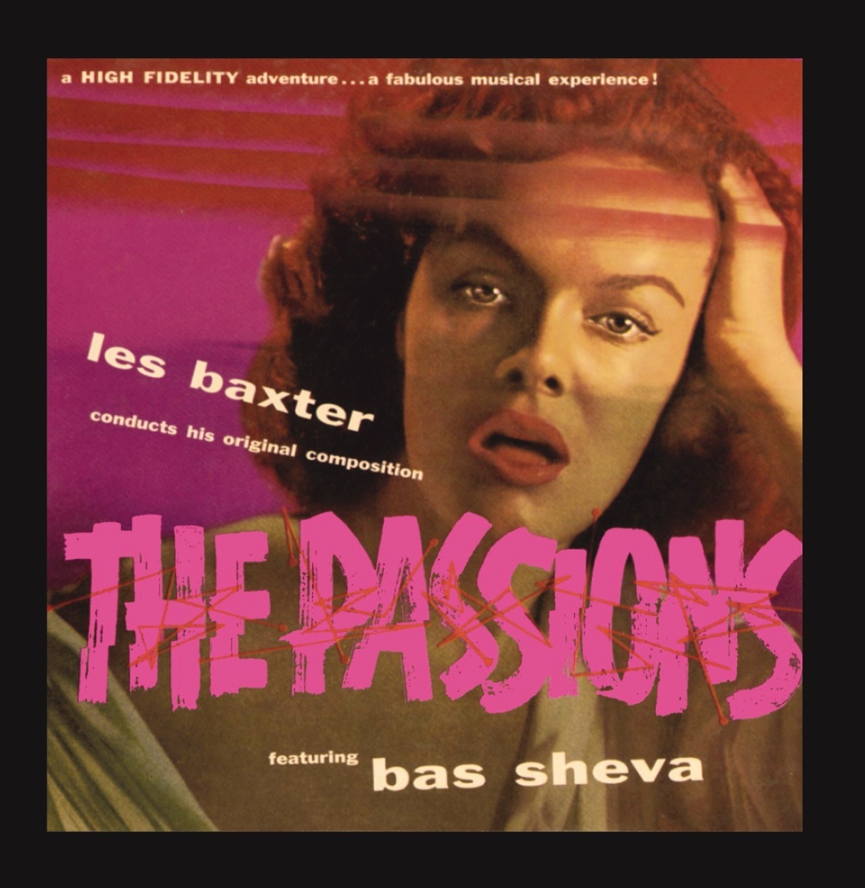 Poppydisc / Rev-Ola Les Baxter - The Passions featuring Bas Sheva (Purple Vinyl)