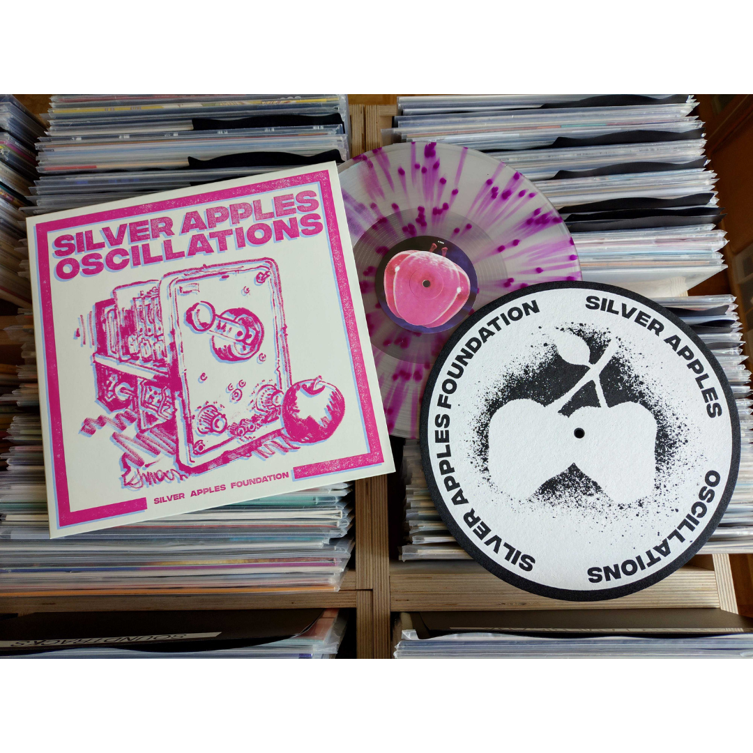 Silver Apples Foundation Silver Apples - Oscillations (Studio Mix) / The Edge of Wonder (Andrew Weatherall Remix) (Frosted/Purple Vinyl + Slipmat)