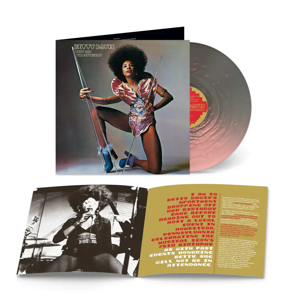 Light In The Attic Betty Davis - They Say I'm Different (Pearl Flip/Horizon Vinyl)