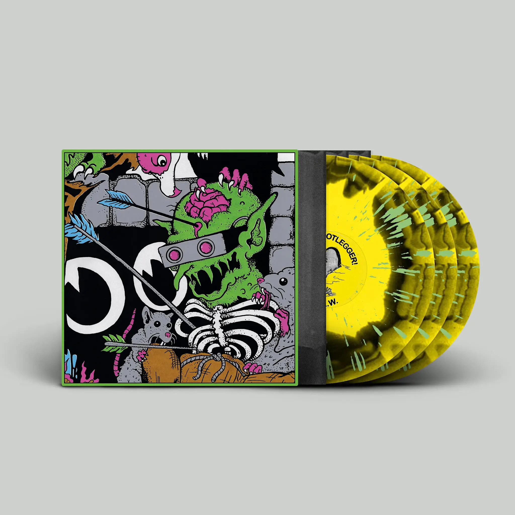 Stolen Body Records King Gizzard & The Lizard Wizard - Live In Brusssels '19 (Gumboot Honey Vinyl)