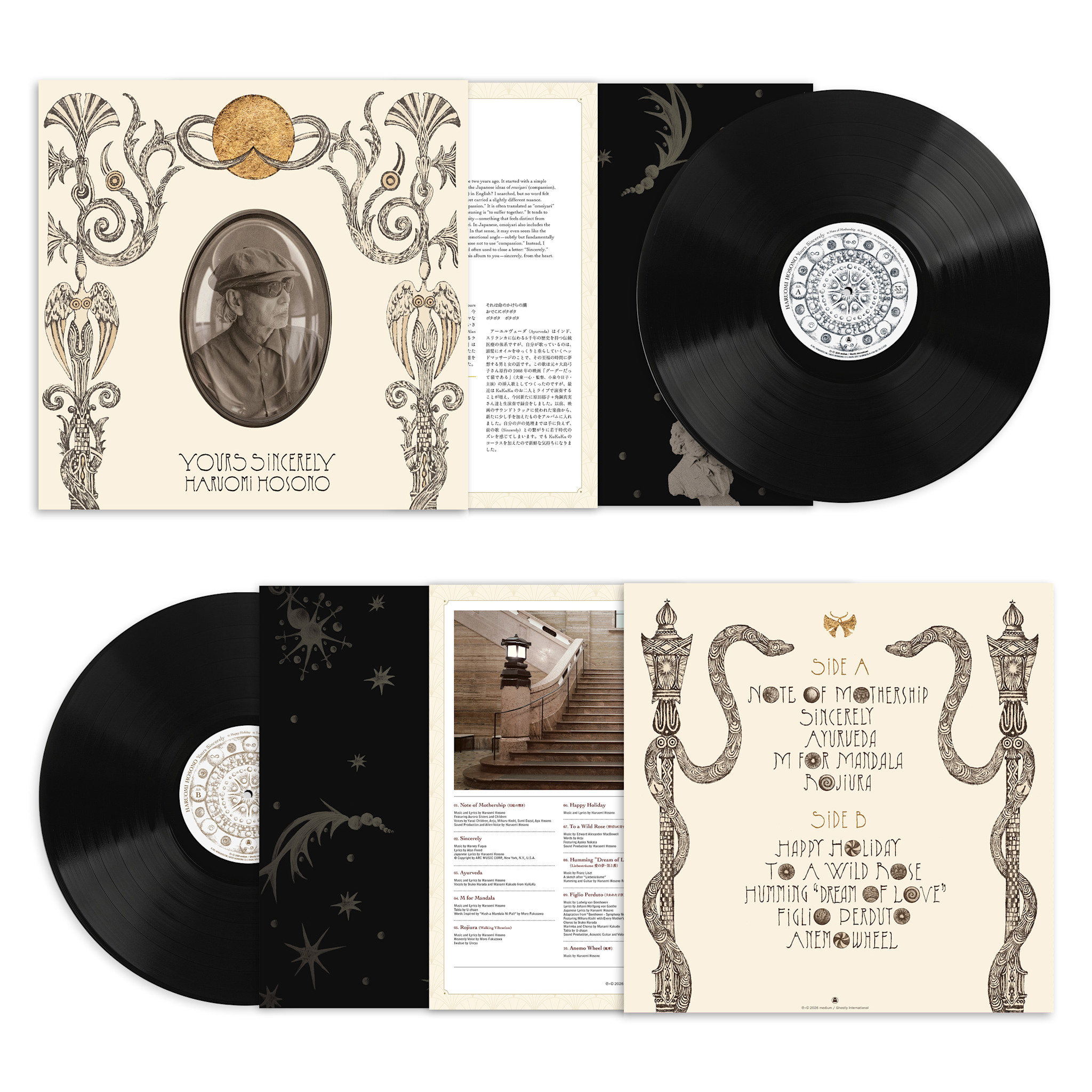 Ghostly International Haruomi Hosono - Yours Sincerely