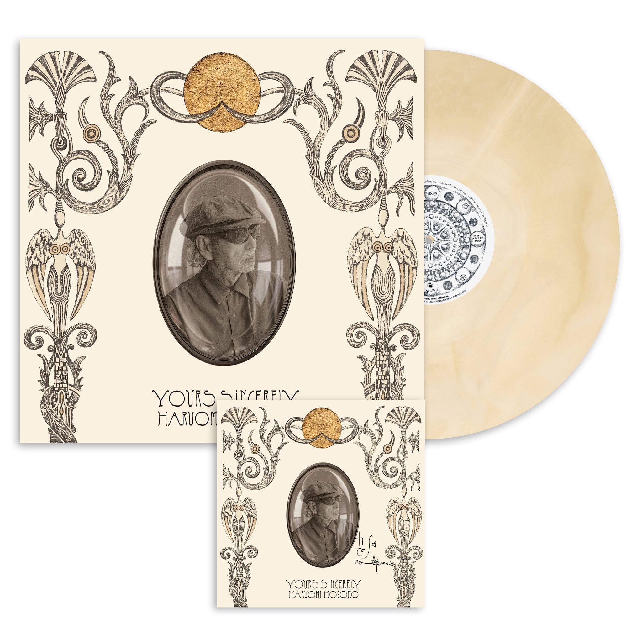 Ghostly International SIGNED Haruomi Hosono - Yours Sincerely ("Mothership" Cream Vinyl)