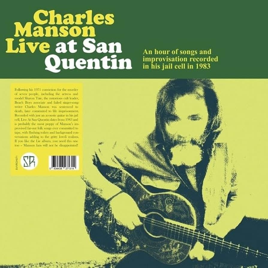 Survival Research Charles Manson - Live from San Quentin (Yellow Vinyl)