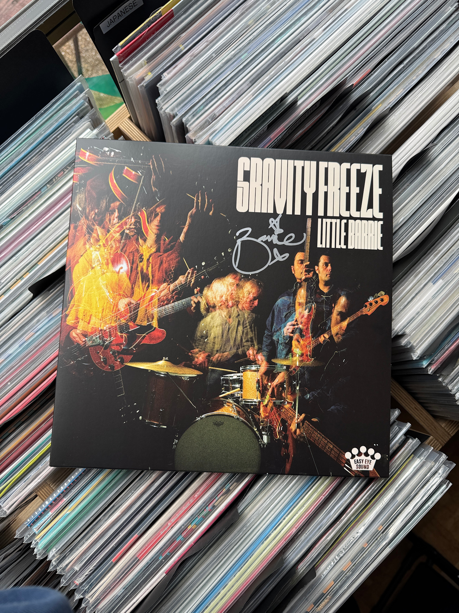 Concord SIGNED Little Barrie - Gravity Freeze (Turquoise Blend Vinyl)