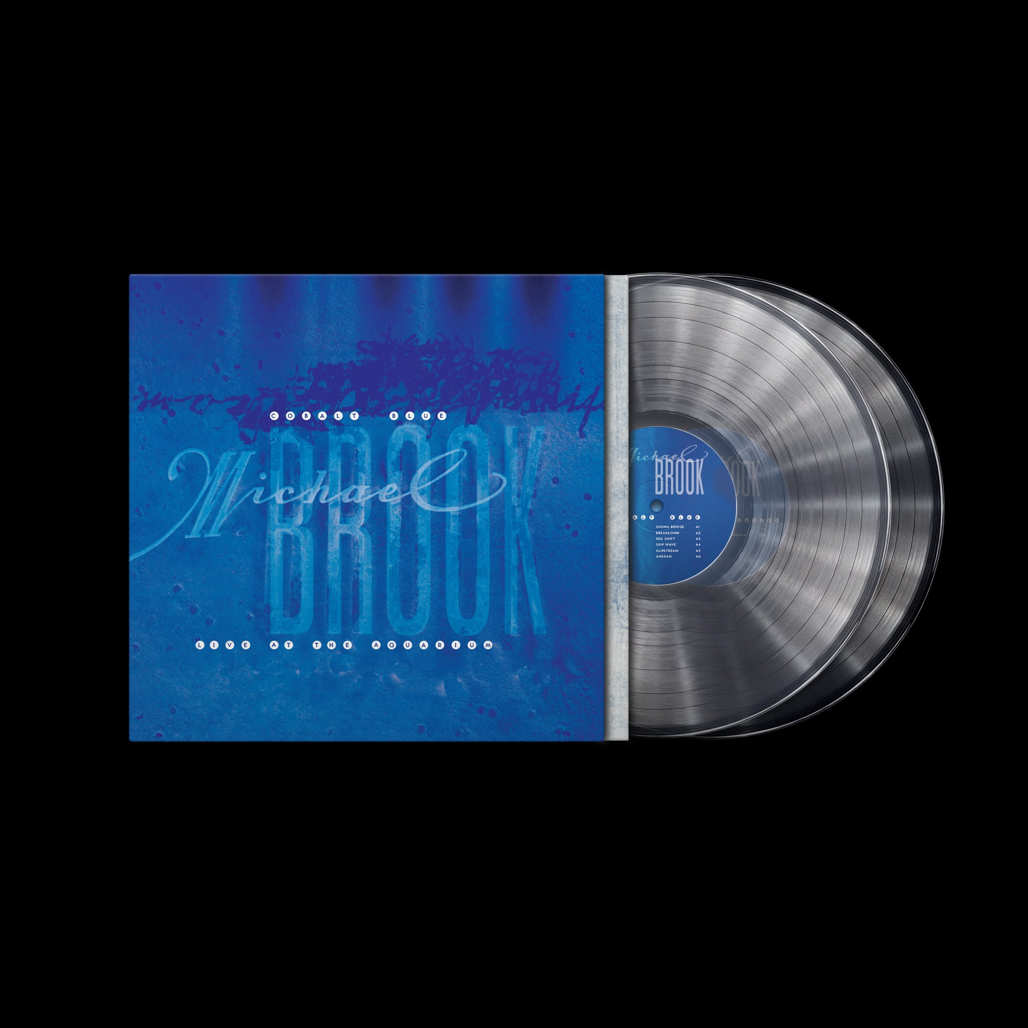 4AD Michael Brook - Cobalt Blue & Live at the Aquarium (Clear Vinyl - 2026 Remaster)