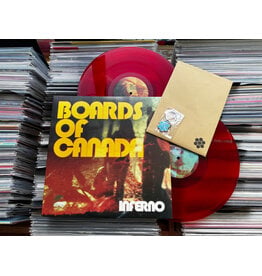 Warp Records Boards of Canada - Inferno (Deluxe Red Vinyl) w/Listening Promo Pack