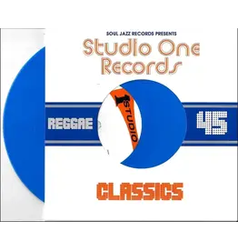 Soul Jazz Records Lord Tanamo & Jackie Mittoo - Keep On Moving / Totally Together (Blue Vinyl)