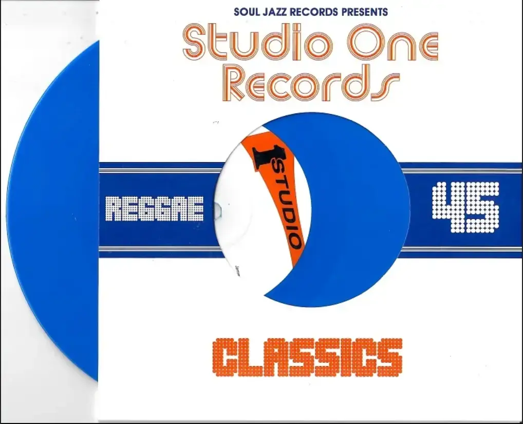 Soul Jazz Records Lord Tanamo & Jackie Mittoo - Keep On Moving / Totally Together (Blue Vinyl)