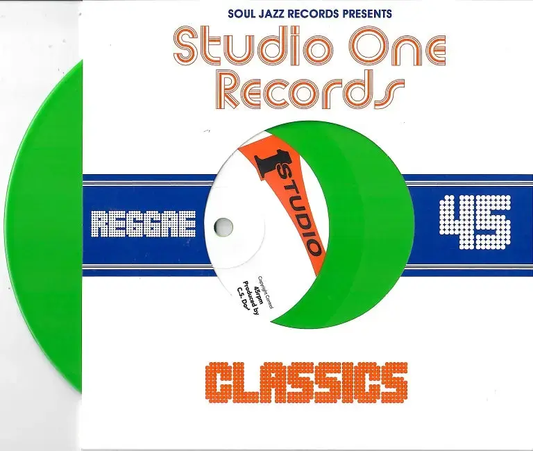 Soul Jazz Records The Skatalites - Guns Of Navarone / Marcus Garvey (Green Vinyl)