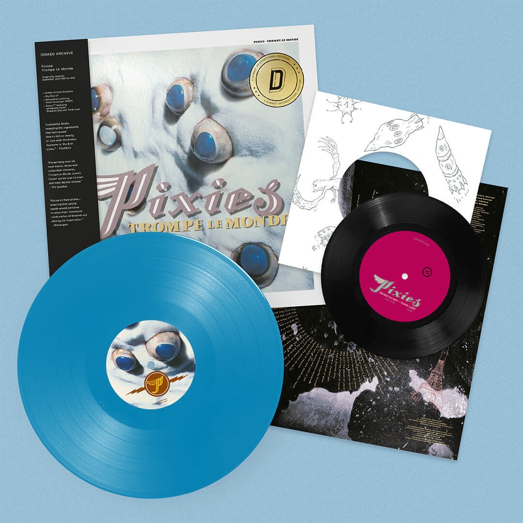 4AD Pixies - Trompe Le Monde (Sky Blue Colour Vinyl) (Dinked Edition)