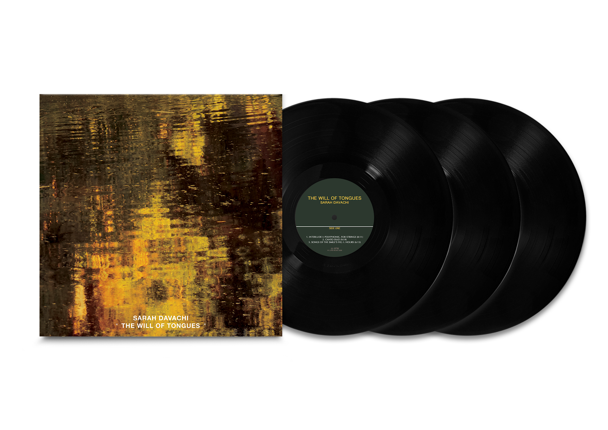 Late Music Sarah Davachi - The Will of Tongues + POSTCARD