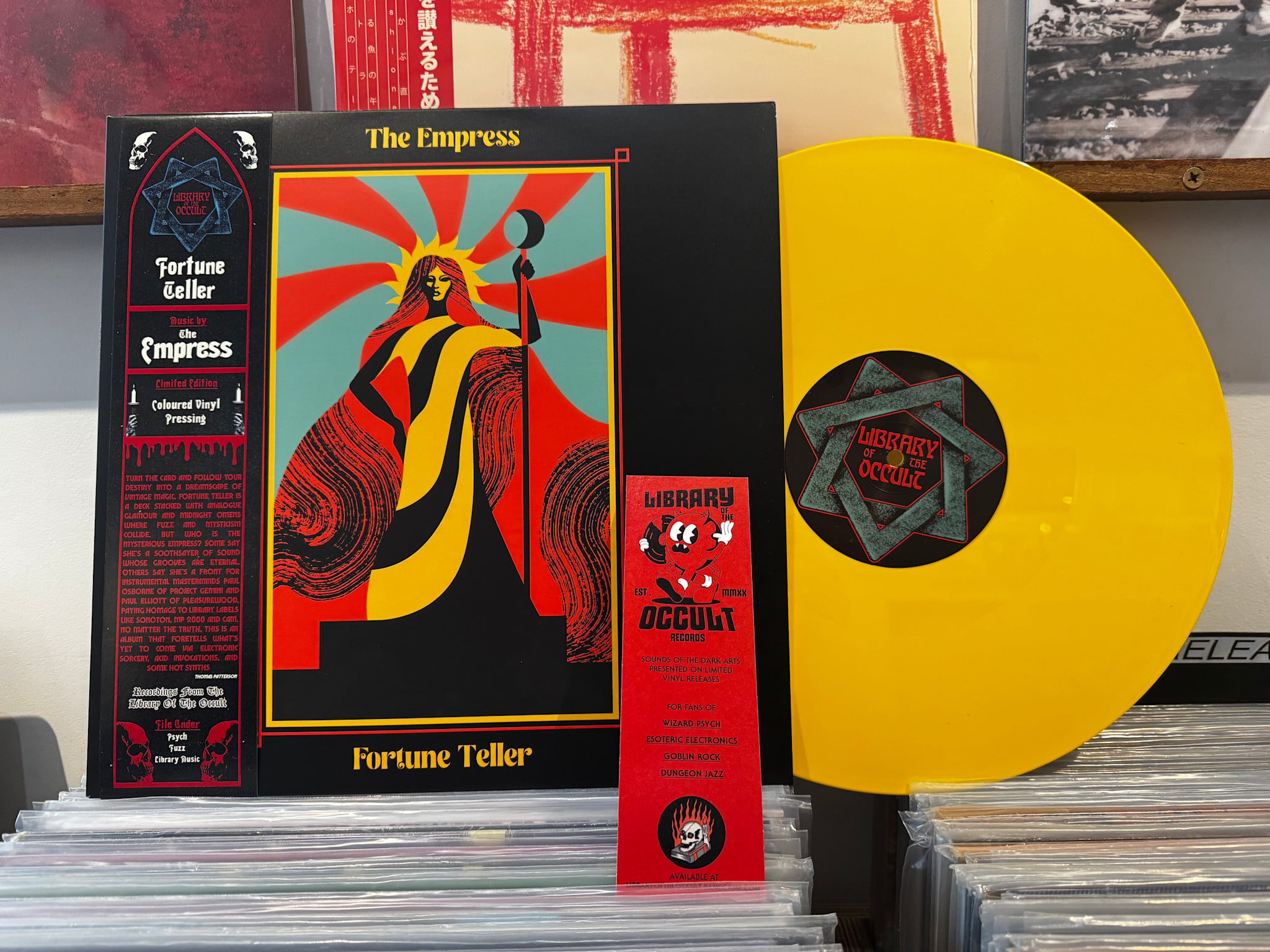 Library Of The Occult The Empress - Fortune Teller (Yellow Vinyl)