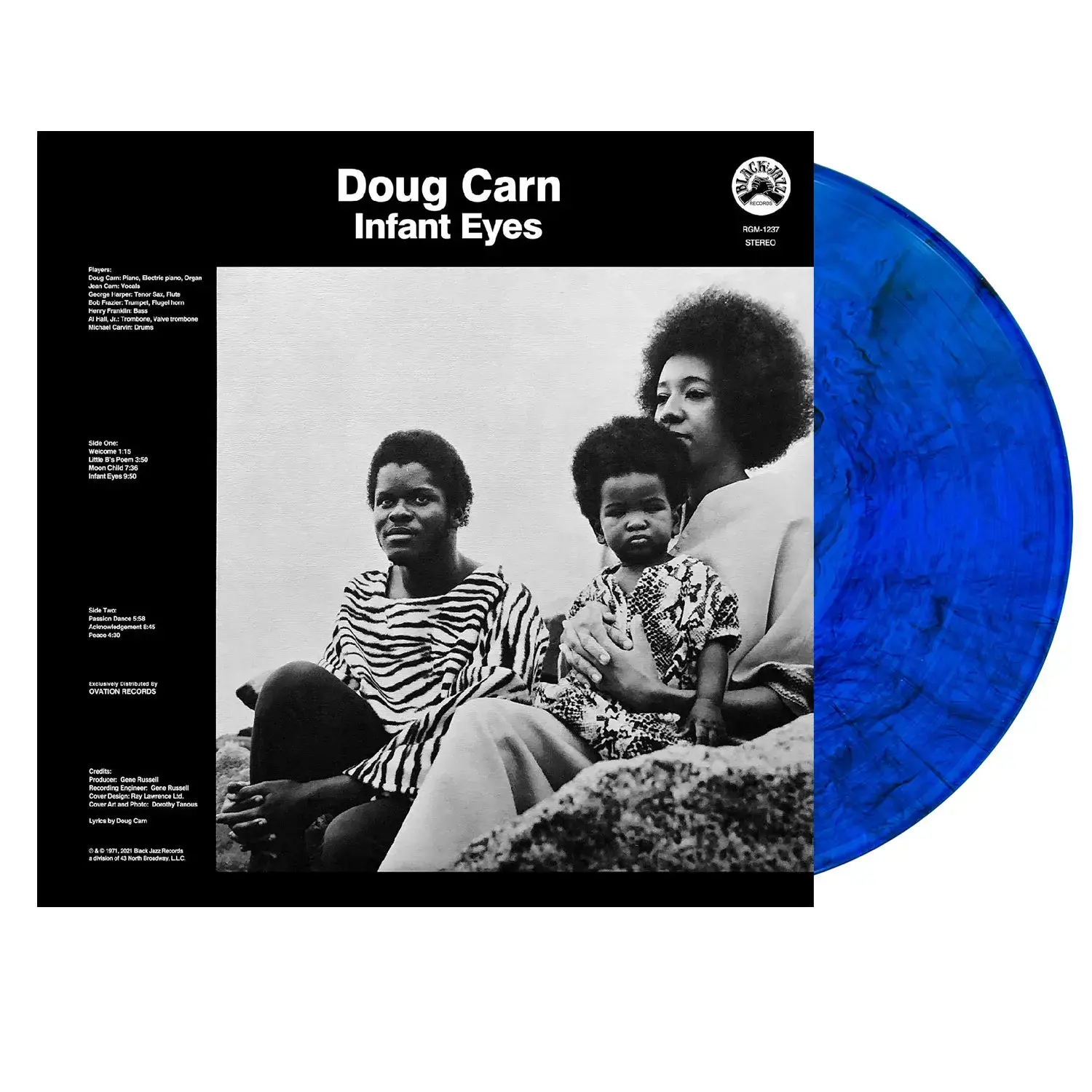 Real Gone Music Doug Carn - Infant Eyes (Blue & Black Swirl Vinyl)