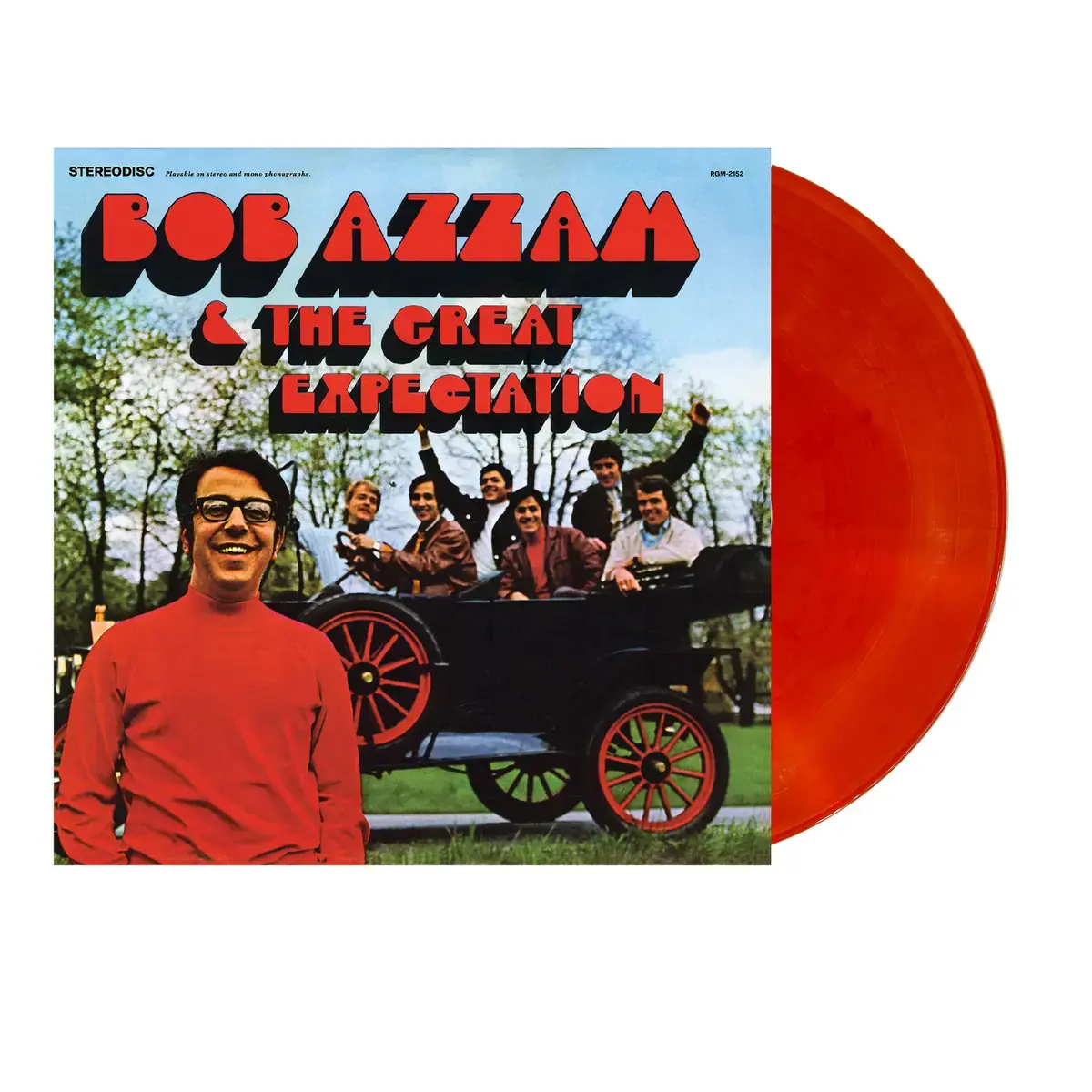 Real Gone Music Bob Azzam & The Great Expectation - Bob Azzam & The Great Expectation (Fire Orange Vinyl)