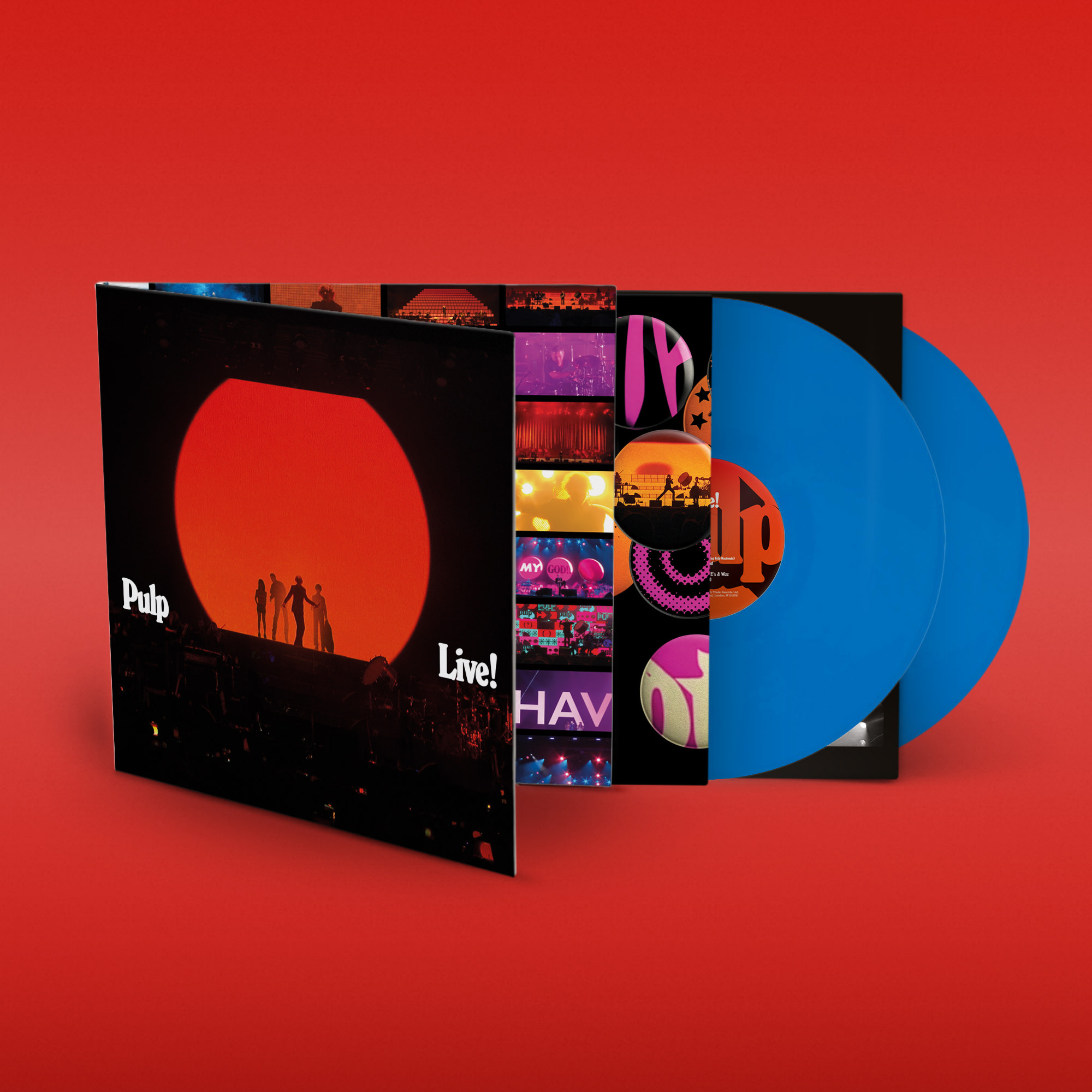 Rough Trade Records Pulp - Live! (Blue Vinyl)