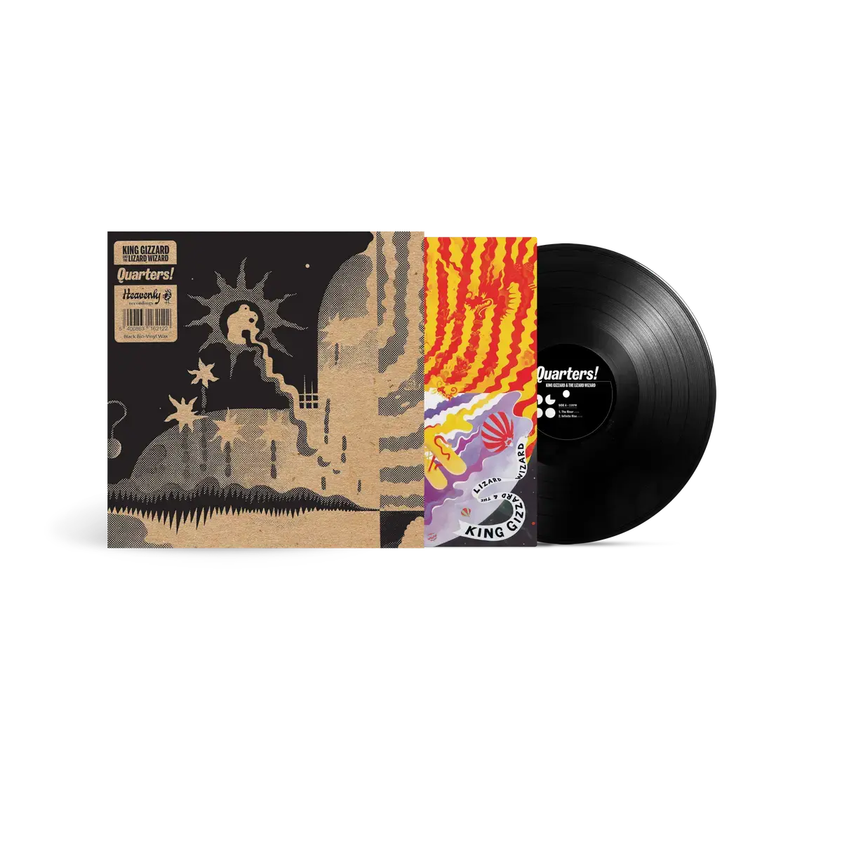 Heavenly Recordings King Gizzard & The Lizard Wizard - Quarters!