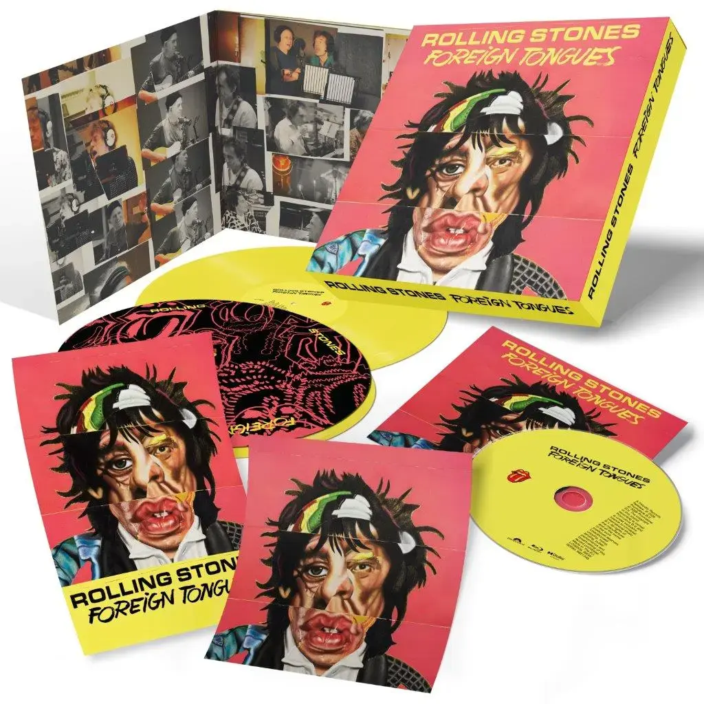 Polydor The Rolling Stones - Foreign Tongues (Deluxe Yellow Vinyl + Blu Ray Boxset)