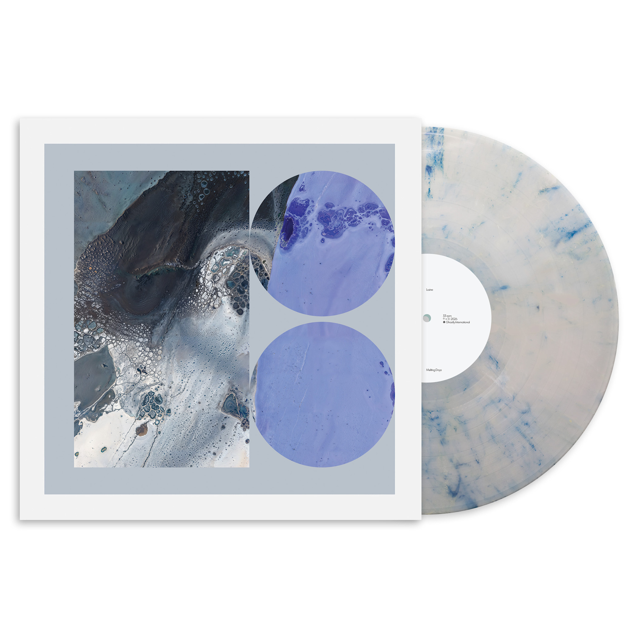 Ghostly International Lusine - Melting Days (Blue Marble Vinyl)