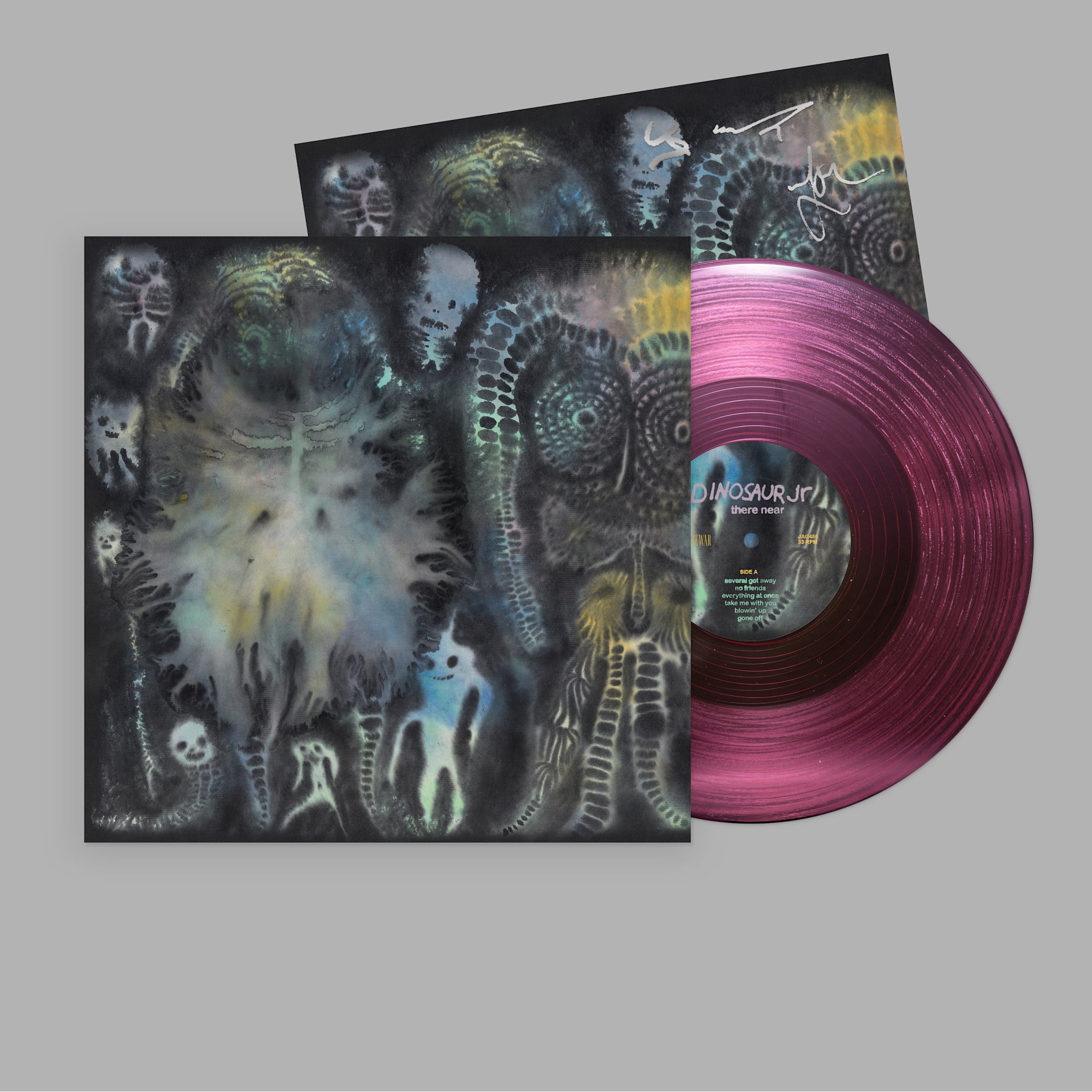 Jagjaguwar Dinosaur Jr. - There Near (Pink Clear Vinyl w/SIGNED PRINT)