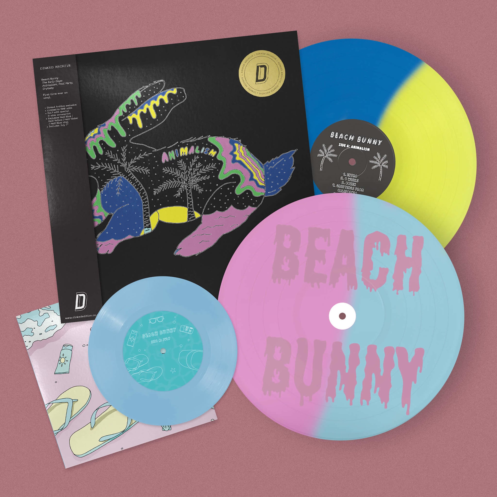 Beach Bunny - The Early Days: Animalism, Pool Party, Crybaby (Dinked Edition)