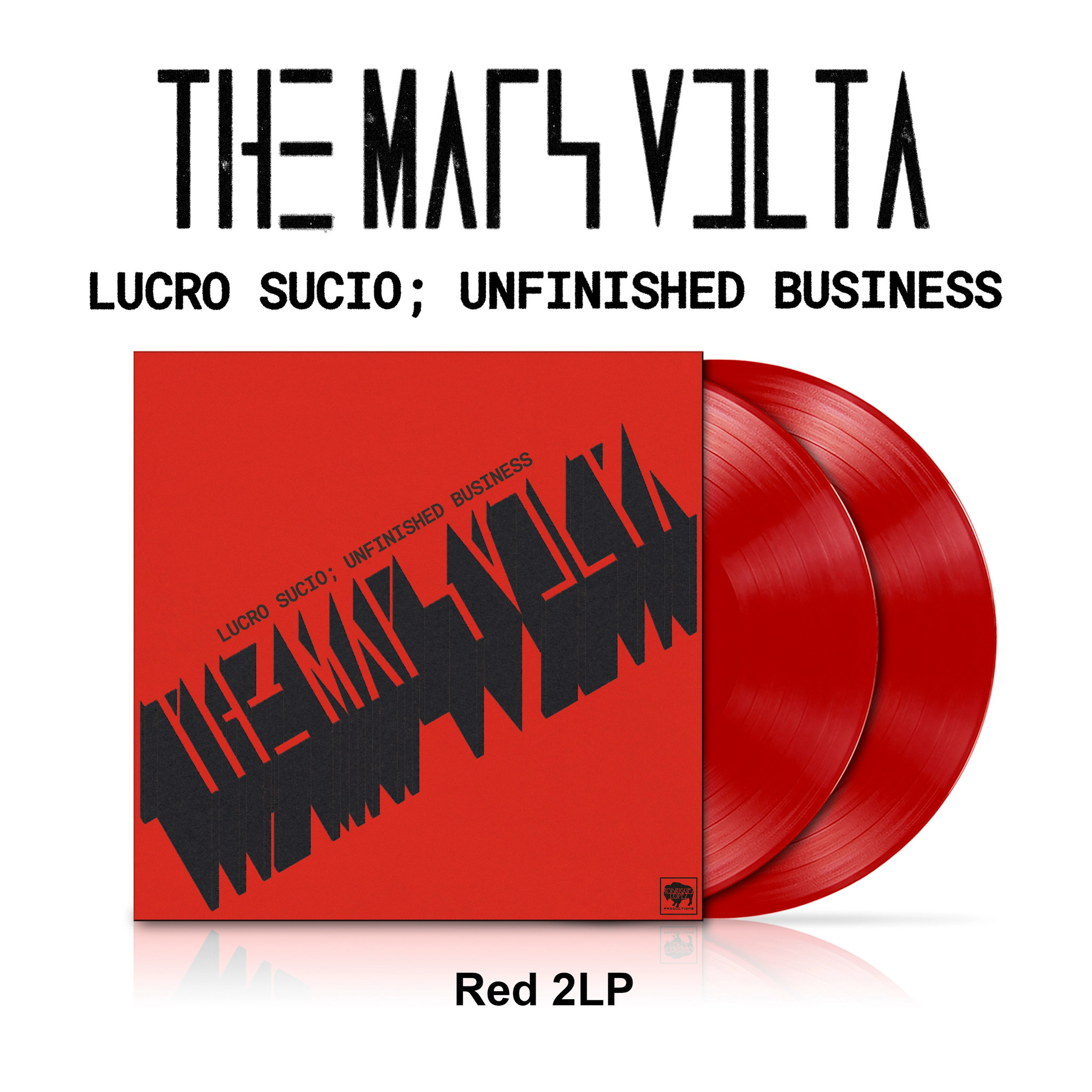 The Mars Volta - Lucro Sucio; Unfinished Business (Red Vinyl)