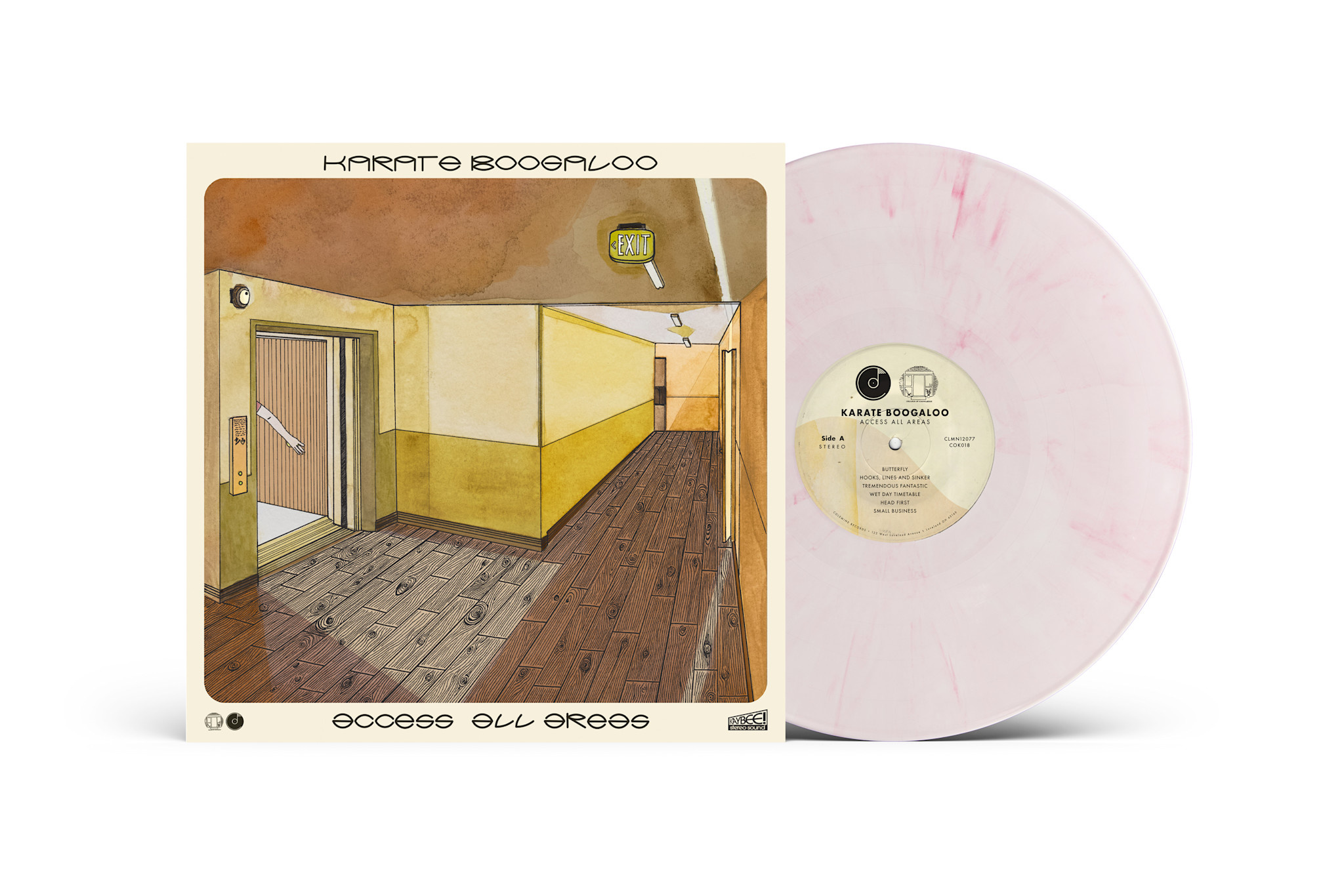 Colemine Records Karate Boogaloo - Access All Areas (Pastel Pink Vinyl)