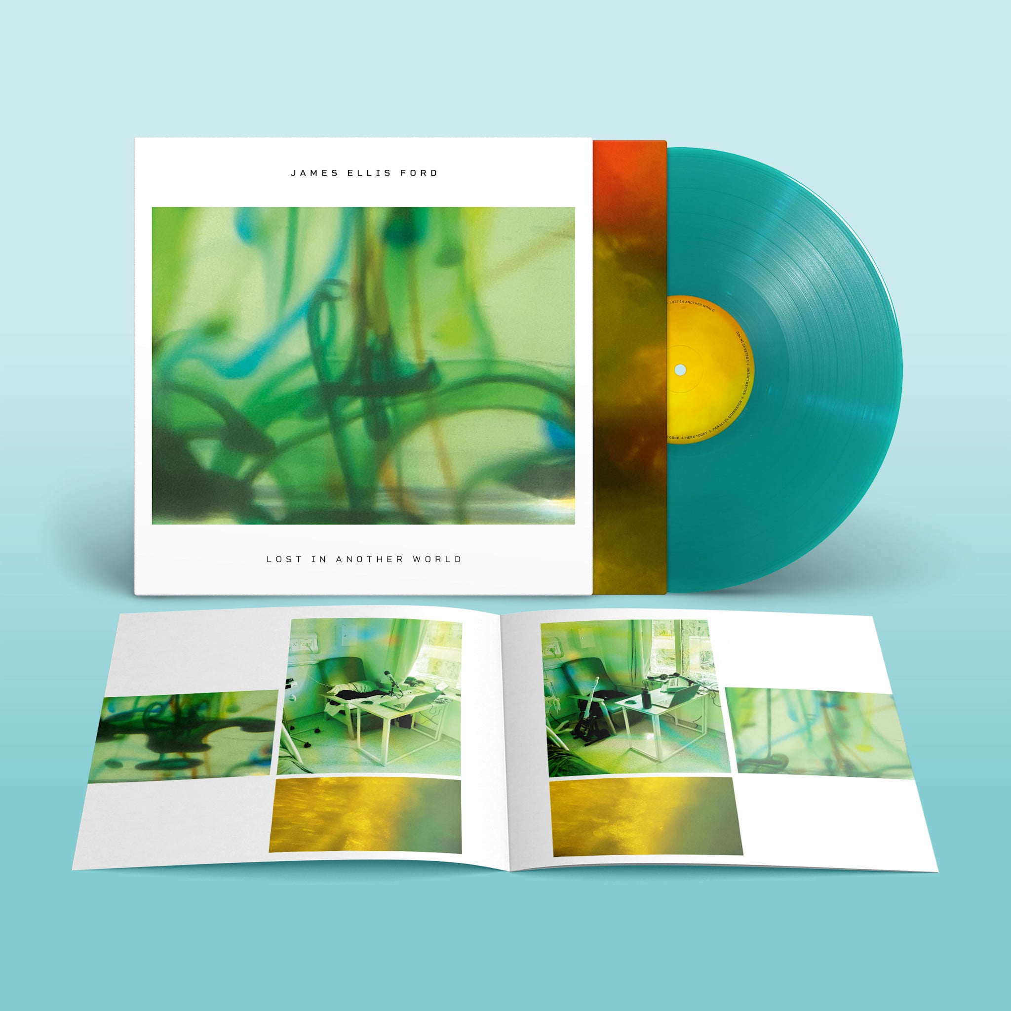 Domino Records James Ellis Ford - Lost In Another World (Petrol Blue Vinyl)