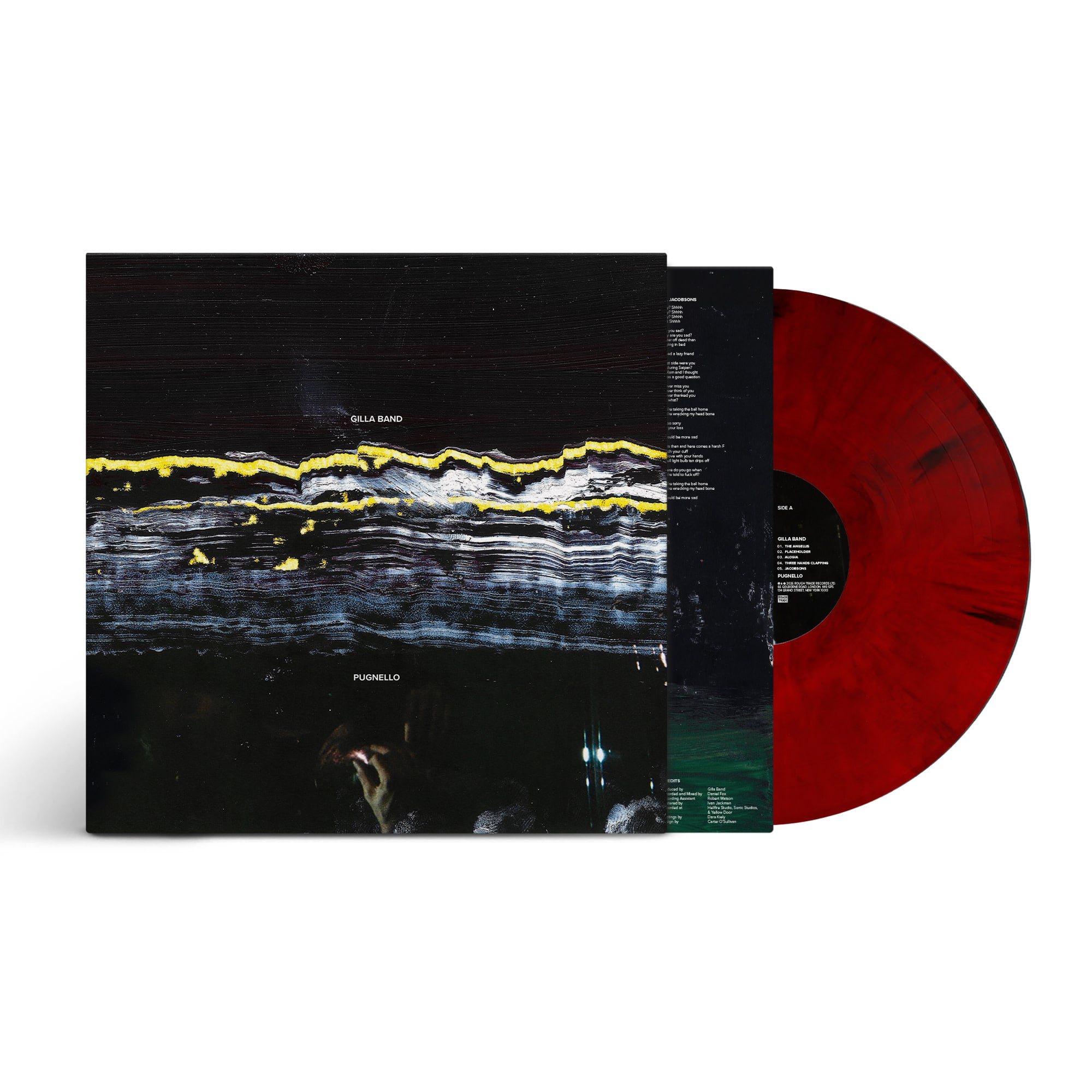 Rough Trade Records Gilla Band - Pugnello (Red & Black Marble Vinyl)