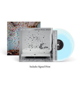 Sacred Bones Records Black Marble - Life in Small Spaces (Baby Blue & White Vinyl) + SIGNED PRINT