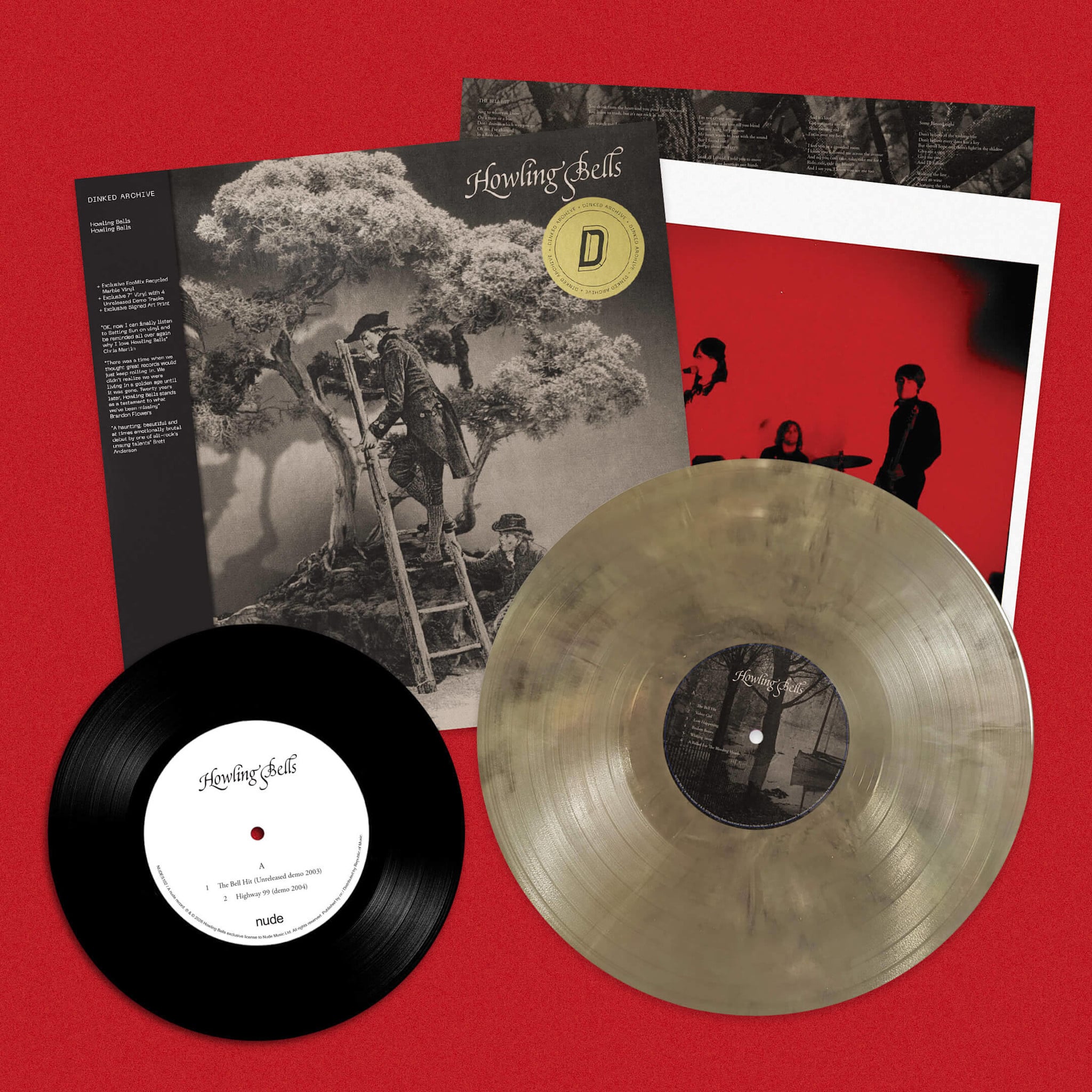 Nude Records SIGNED Howling Bells - Howling Bells (Dinked Edition)