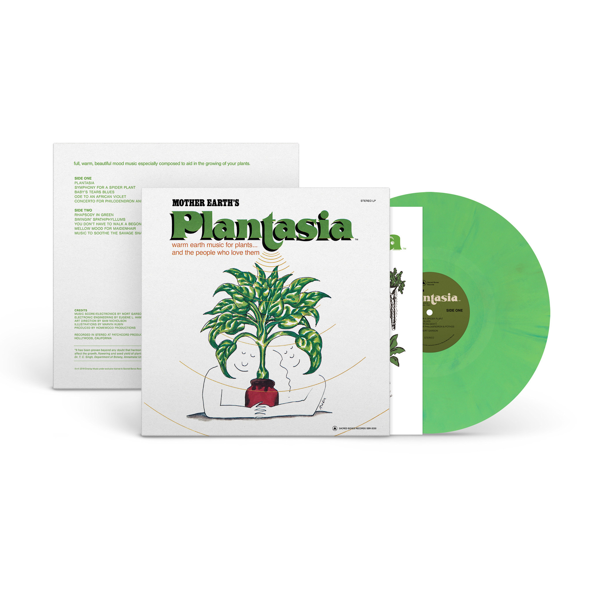 Sacred Bones Records Mort Garson - Mother Earth’s Plantasia (50th Anniversary Edition)