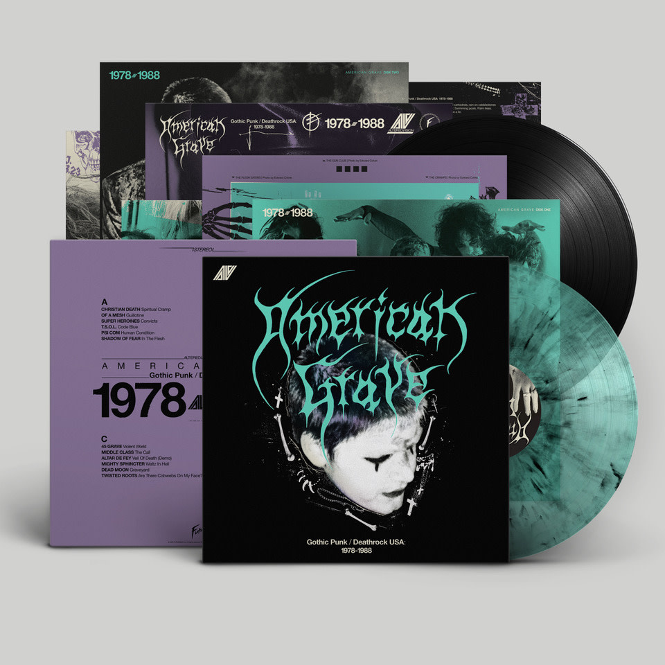 Futurismo Various - American Grave: Gothic Punk/Deathrock USA 1978-1988 (Splintered Tomb Vinyl)