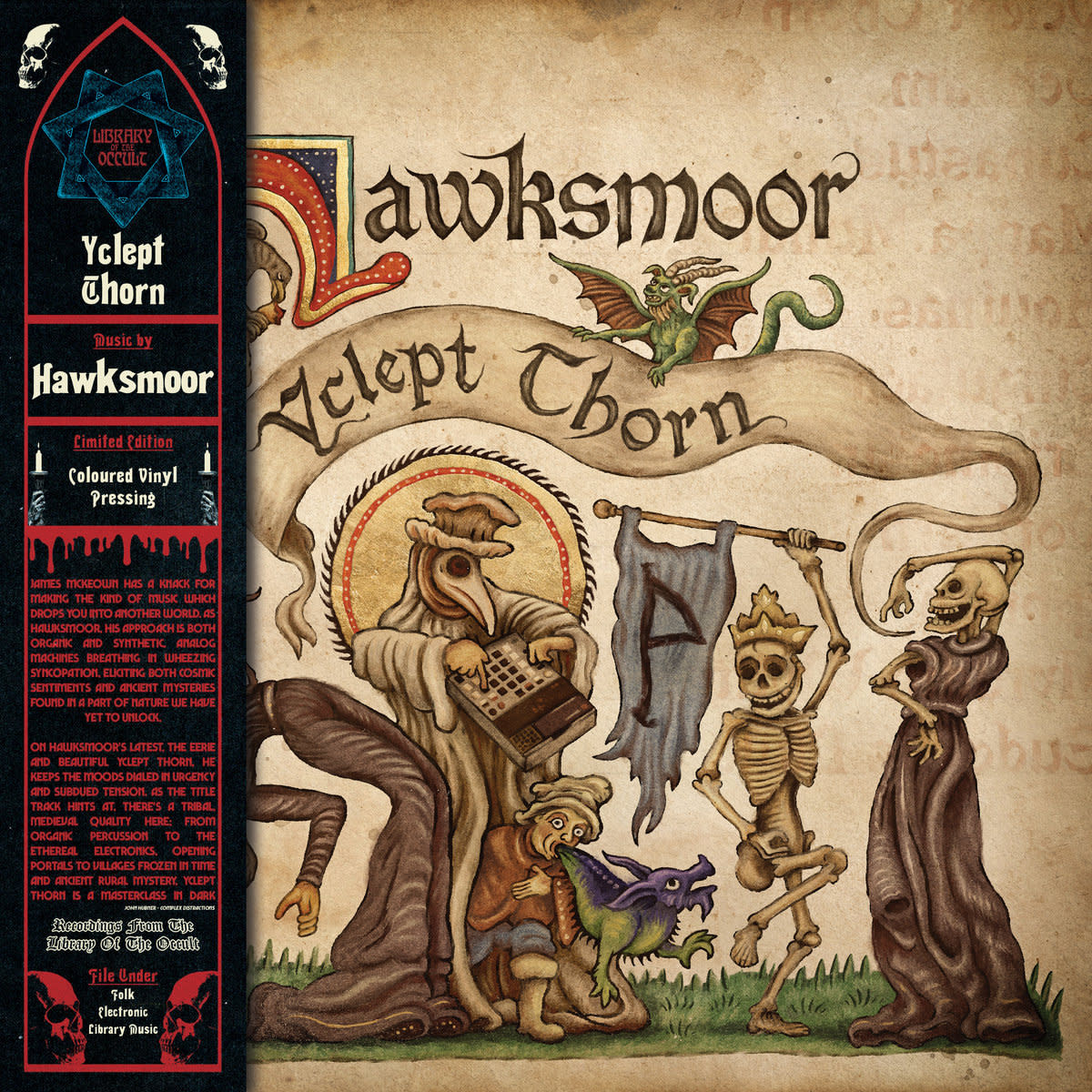 Library Of The Occult Hawksmoor - Yclept Thorn (Green Vinyl)