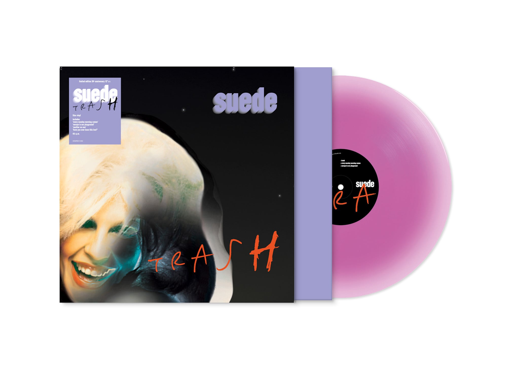 Demon Records Suede - Trash (Lilac Vinyl)