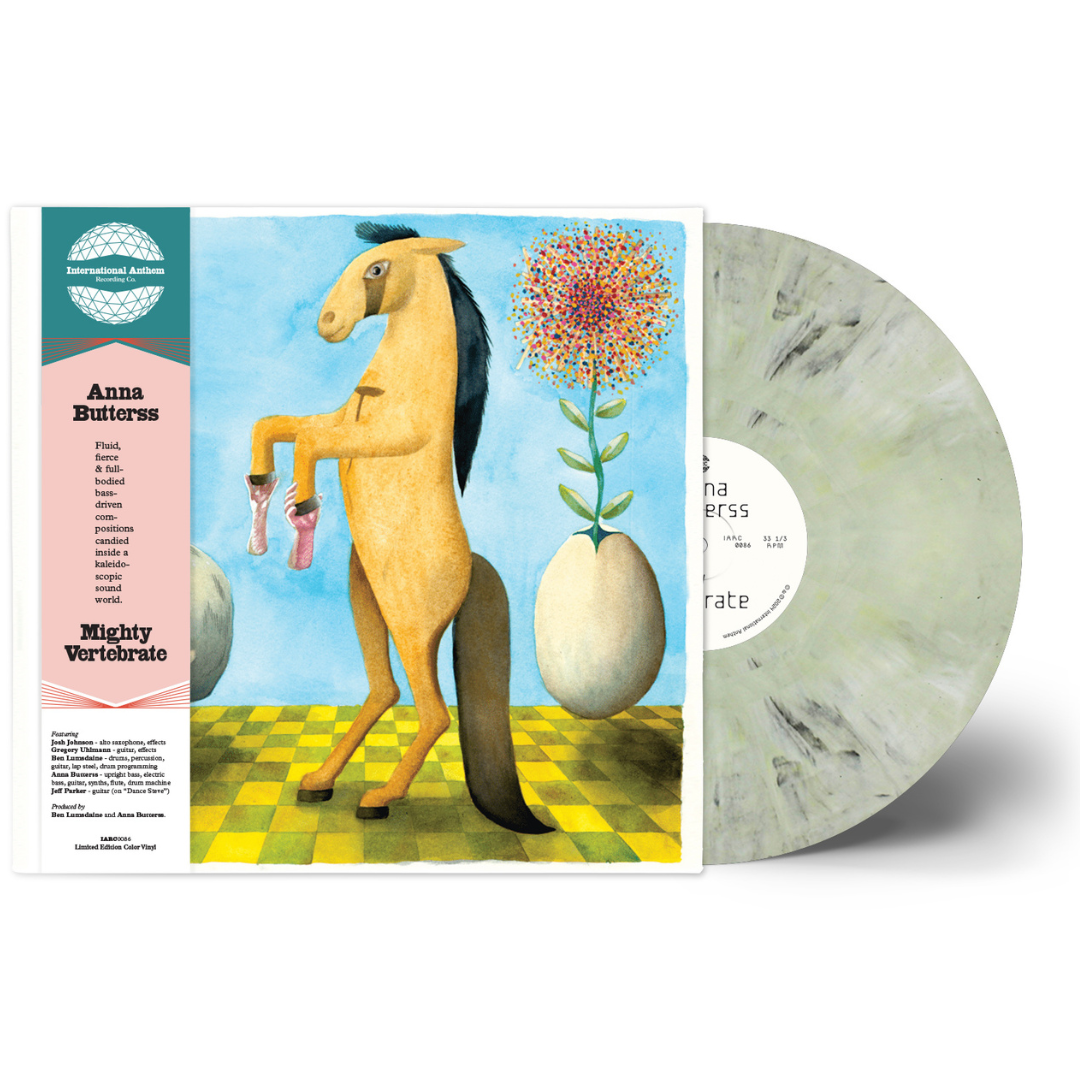International Anthem Anna Butterss - Mighty Vertebrate (Green/Grey Marbled Vinyl)