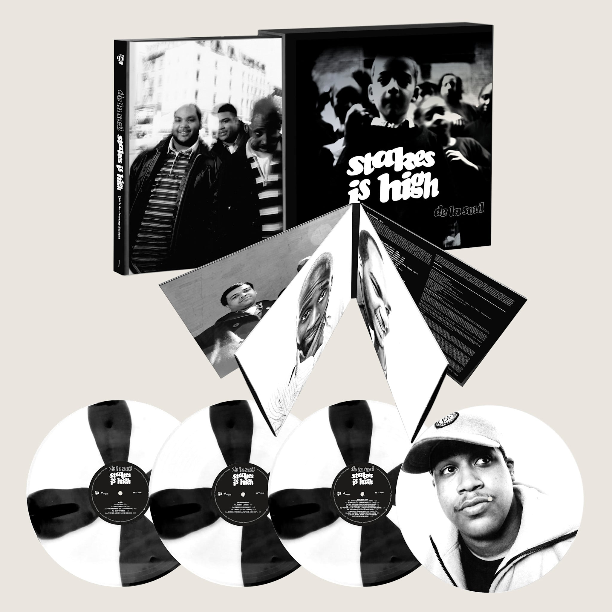 Chrysalis Records De La Soul - Stakes Is High (30th Anniversary 4LP Boxset)