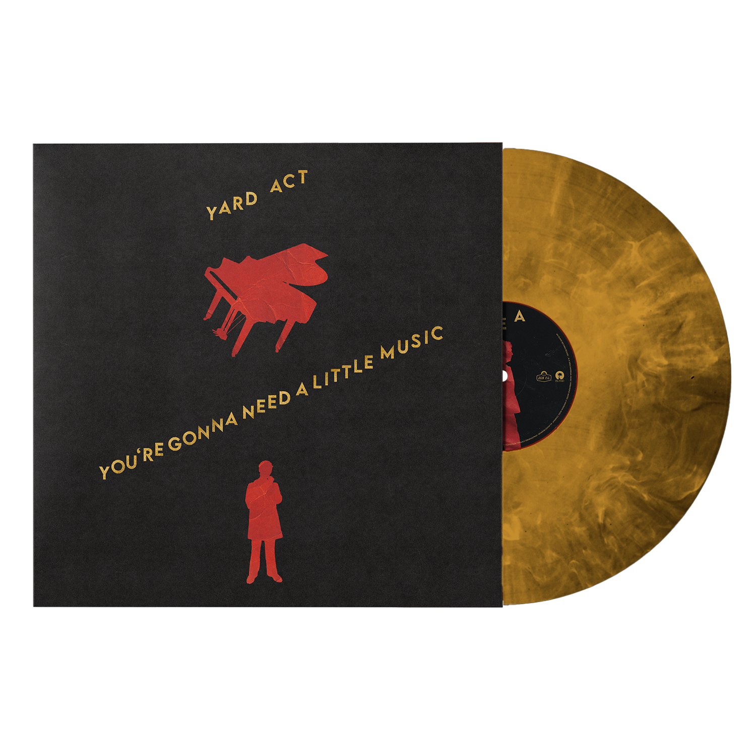 Island Records Yard Act - You're Gonna Need A Little Music (Indies Gold Marble Vinyl)