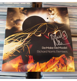 Group Mind SIGNED Richard Norris - Re:Make Re:Model: Richard Norris Remixes (Amber Vinyl)