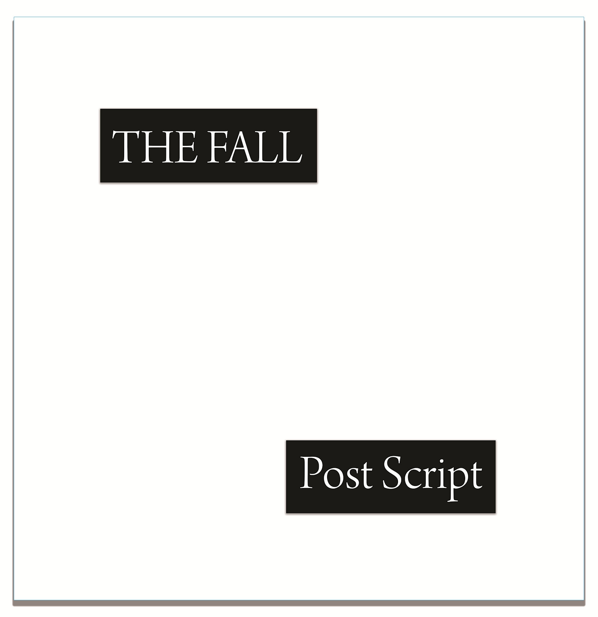 Gonzo The Fall - Post Script (White Vinyl)