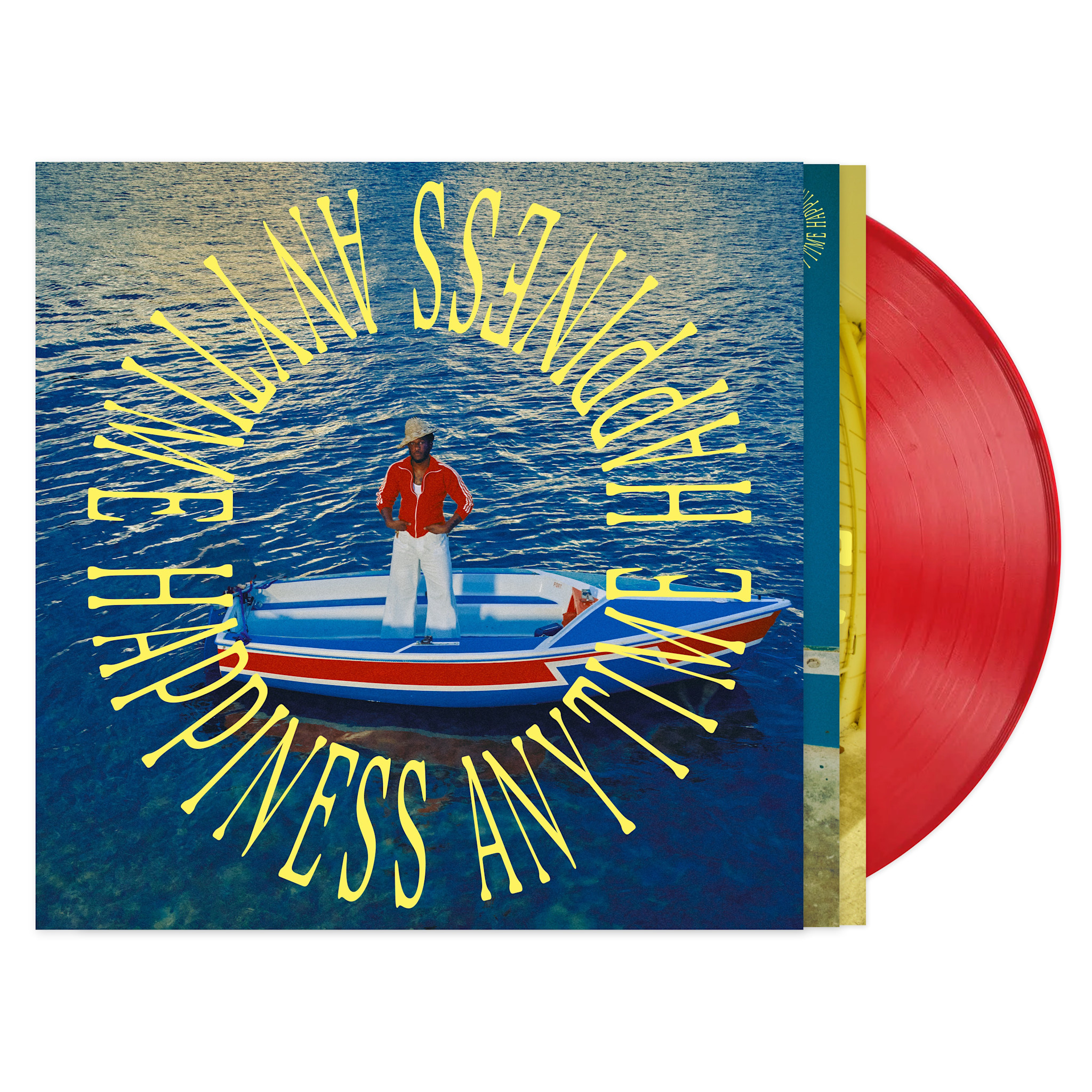 Columbia Leon Bridges - Happiness Anytime (Campari Red Indies Exclusive Vinyl)