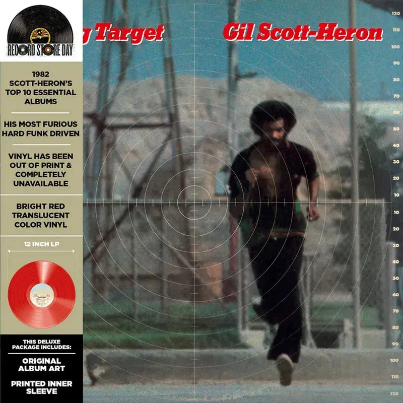 LMLR Gil Scott-Heron - Moving Target (Red Vinyl)