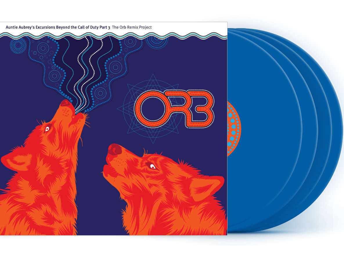 Liquid Sound Design Various - Auntie Aubrey's Excursions Beyond The Call Of Duty Part 3: The Orb Remix Project (Blue Vinyl)