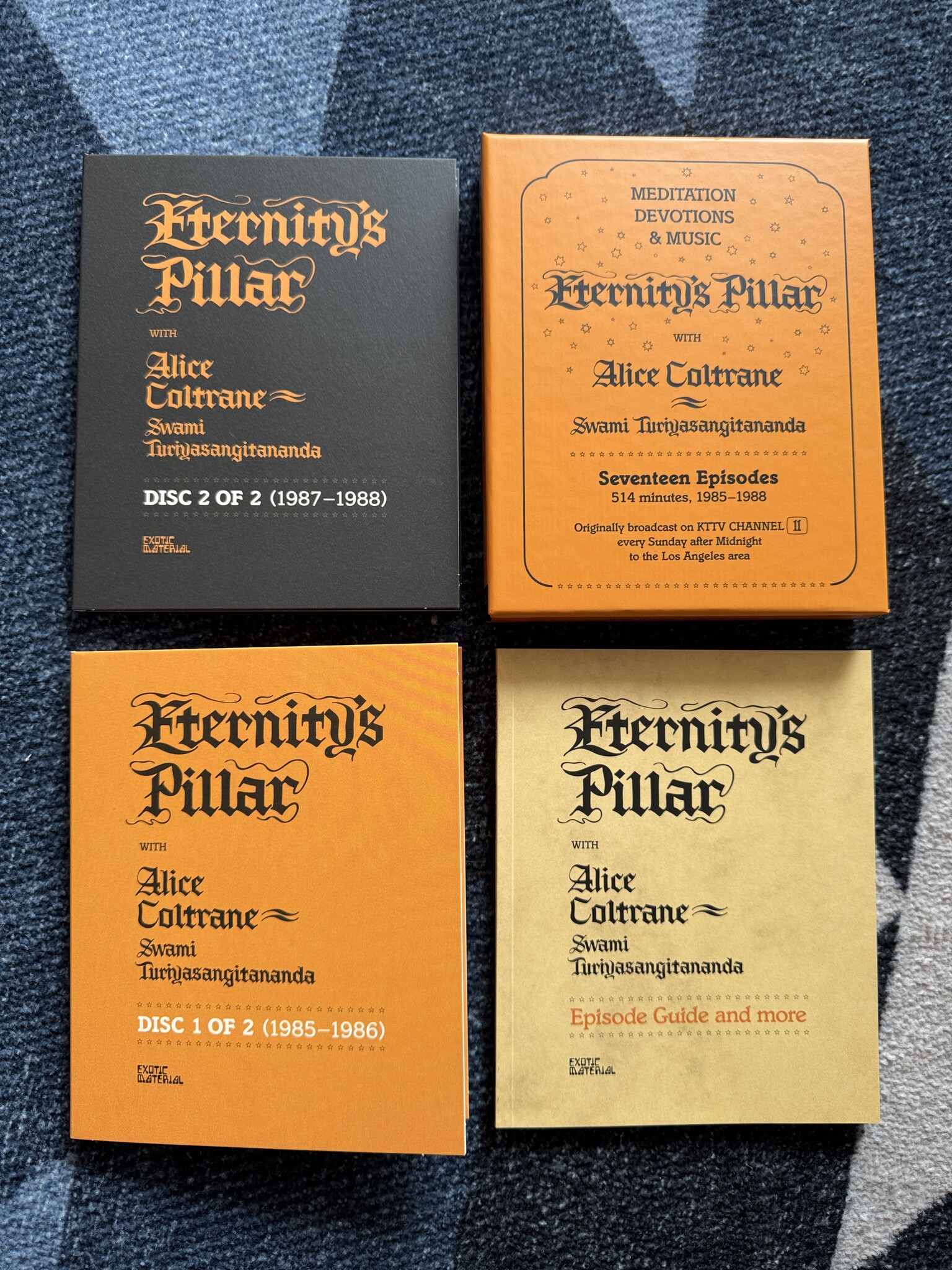Exotic Material Eternity's Pillar with Alice Coltrane (Limited Blu-Ray Box)