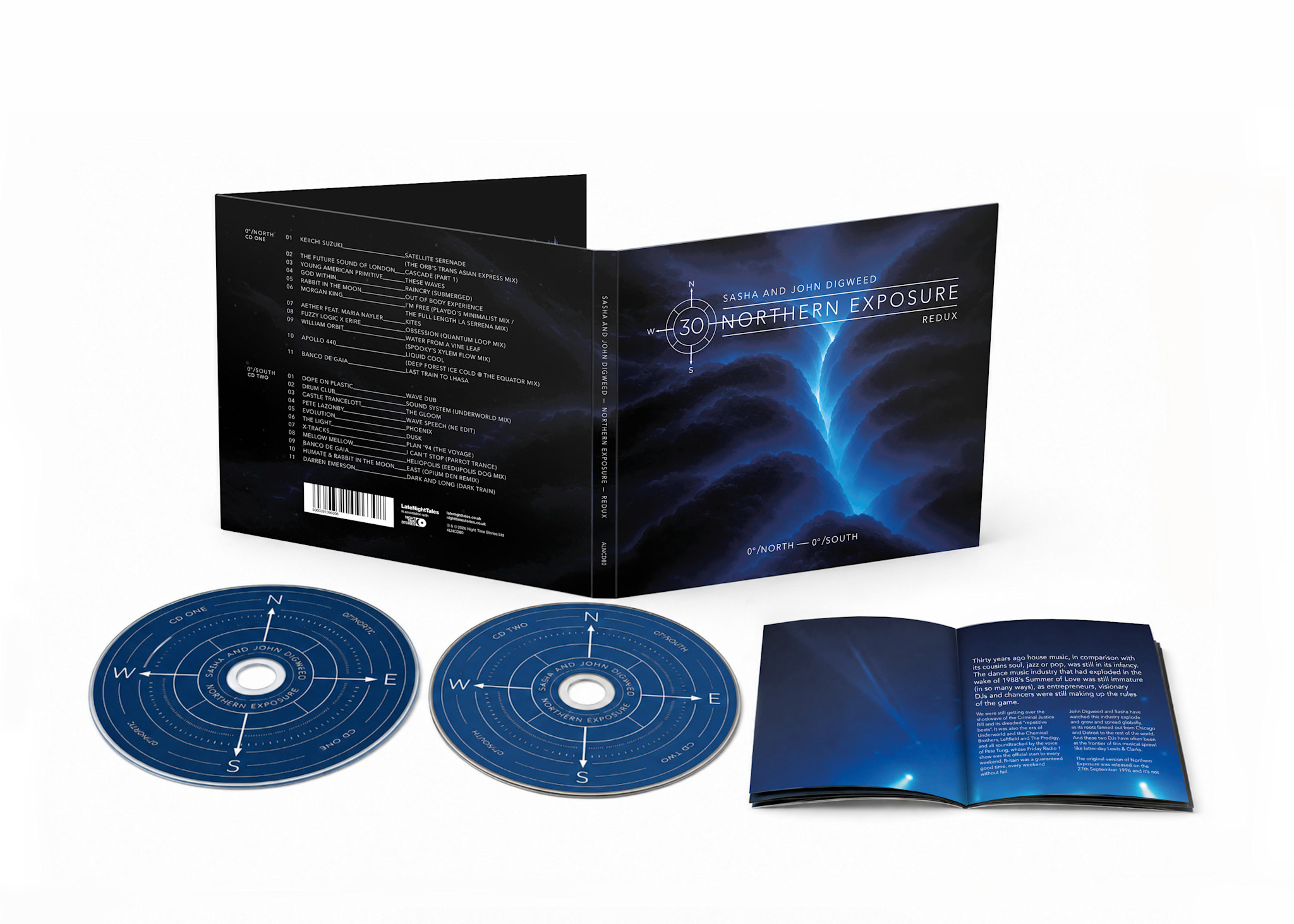 Late Night Tales Various - Sasha & John Digweed: Northern Exposure Redux (2CD)