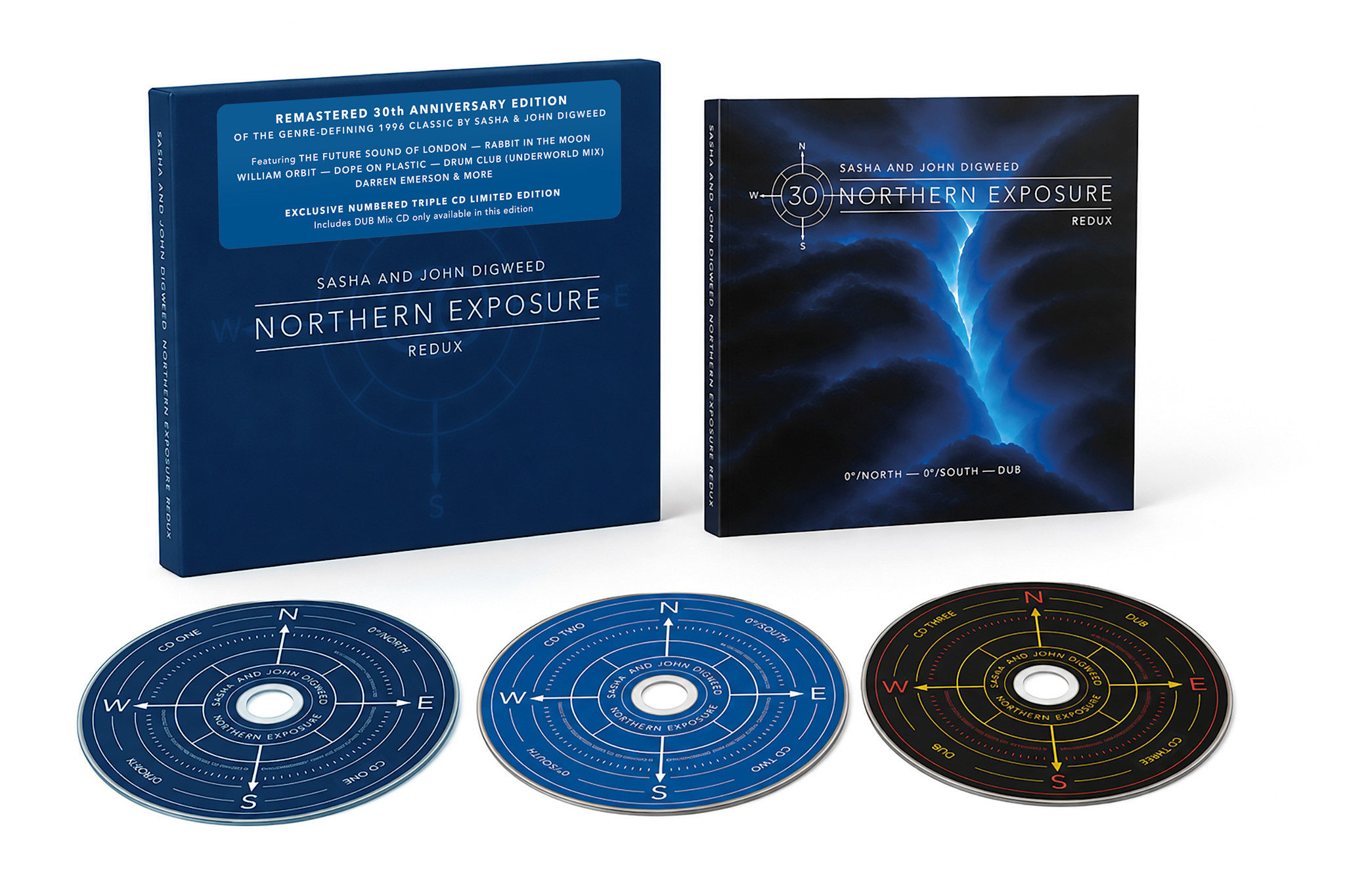 Late Night Tales Various - Sasha & John Digweed: Northern Exposure Redux (Deluxe 3CD)