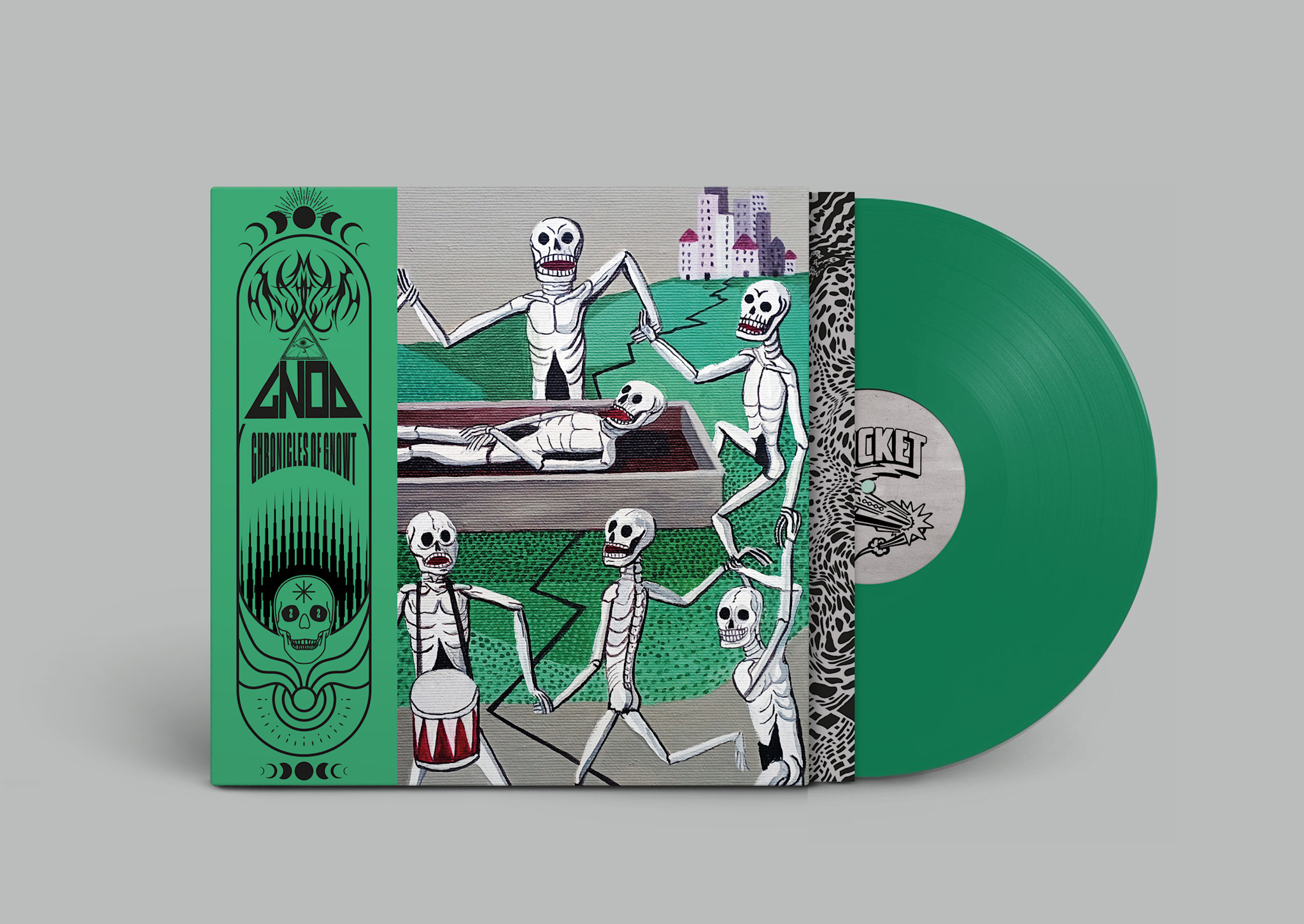 Rocket Recordings Gnod - Chronicles of Gnowt Vol 2 (Green Vinyl + obi)